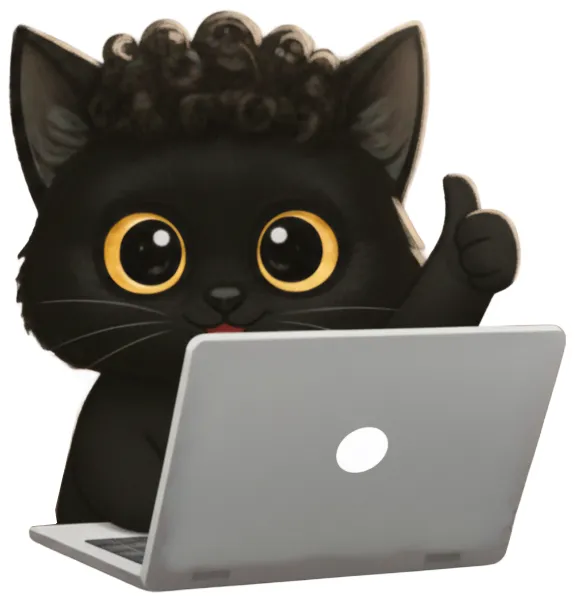 もじゃねこの印刷物のデザイン制作イメージ画像